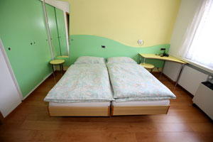 Chambre double avec garage privé de l'Hôtel Vezia